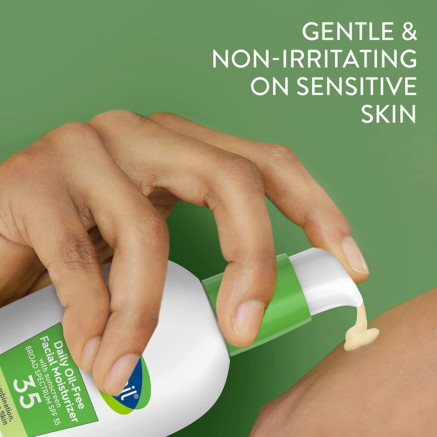 Cetaphil Face Moisturizer, Daily Oil Free Facial Moisturizer with SPF 35, For Dry or Oily Combination Sensitive Skin, Fragrance Free Face Lotion - Image 5